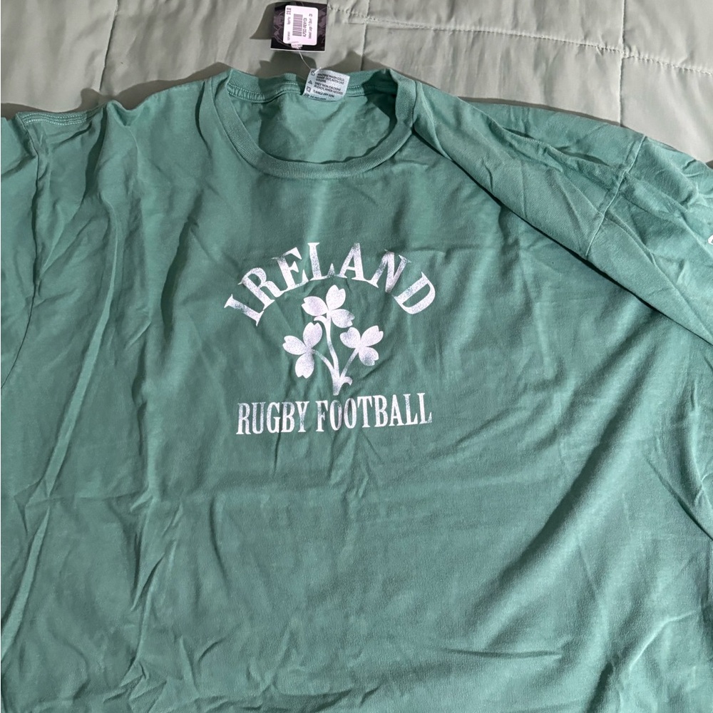 Ireland Rugby Football Green T-Shirt